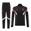 Manchester United Jacket Tracksuit 2024/25 - Black - ijersey