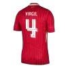 VIRGIL #4 Liverpool Jersey 2024/25 Home - UCL - ijersey