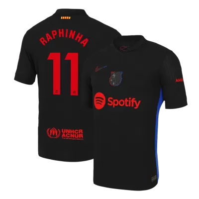 RAPHINHA #11 Barcelona Jersey 2024/25 Authentic Away - ijersey