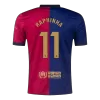 RAPHINHA #11 Barcelona Jersey 2024/25 Home -（Spotify Logo Without Text） - ijersey