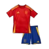 Youth Spain Jersey Kit EURO 2024 Home - ijersey