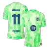 RAPHINHA #11 Barcelona Jersey 2024/25 Third Away- UCL（Spotify Logo Without Text） - ijersey