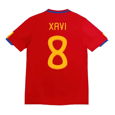 XAVI #8 Spain Jersey 2010 Home Retro - ijersey