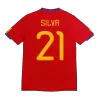 SILVA #21 Spain Jersey 2010 Home Retro - ijersey