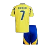 Youth RONALDO #7 Al Nassr Jersey Kit 2024/25 Home - ACL - ijersey