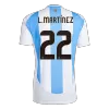 L.MARTÍNEZ #22 Argentina Jersey 2024 Home - ijersey