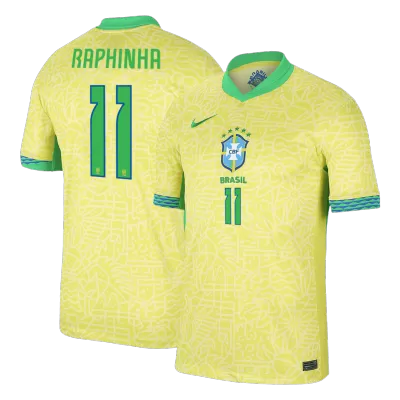 RAPHINHA #11 Brazil Jersey Copa America 2024 Home - ijersey