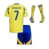 Youth RONALDO #7 Al Nassr Jersey Whole Kit 2024/25 Home - ACL - ijersey