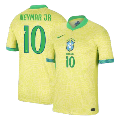 NEYMAR JR #10 Brazil Jersey 2024 Home - ijersey