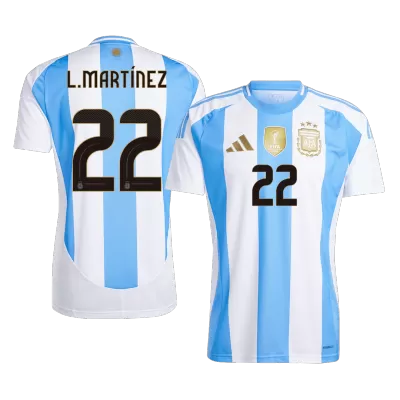 L.MARTÍNEZ #22 Argentina Jersey 2024 Home - ijersey