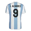 J.ALVAREZ #9 Argentina Jersey 2024- 50th Anniversary - ijersey