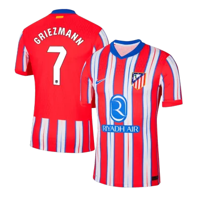 GRIEZMANN #7 Atletico Madrid Jersey 2024/25 Authentic Home - ijersey