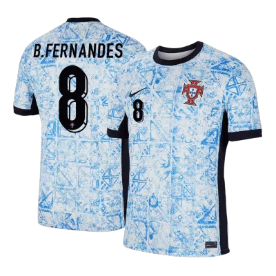 B.FERNANDES #8 Portugal Jersey EURO 2024 Away - ijersey