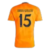 ARDA GÜLER #15 Real Madrid Jersey 2024/25 Away - ijersey