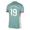 J.ALVAREZ #19 Atletico Madrid Jersey 2024/25 Away - ijersey