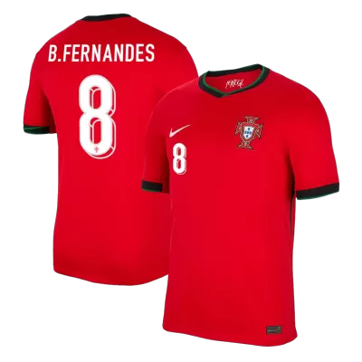 B.FERNANDES #8 Portugal Jersey EURO 2024 Home - ijersey