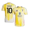 YILDIZ #10 Juventus Jersey 2024/25 Authentic Away- Save The Children Sponsor - ijersey