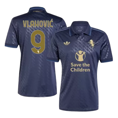 VLAHOVIĆ #9 Juventus Jersey 2024/25 Third Away - Save The Children Sponsor  - ijersey