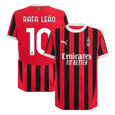 RAFA LEÃO #10 AC Milan Jersey 2024/25 Authentic Home - UCL - ijersey