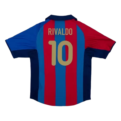 RIVALDO #10 Barcelona Jersey 2001/02 Home Retro - ijersey