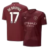 DE BRUYNE #17 Manchester City Jersey 2024/25 Third Away - ijersey