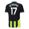 DE BRUYNE #17 Manchester City Jersey 2024/25 Away - ijersey