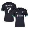 LUIS DÍAZ #7 Liverpool Jersey 2024/25 Away - UCL - ijersey