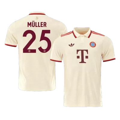 Authentic MÜLLER #25 Bayern Munich Third Away Soccer Jersey 2024/25 - UCL - ijersey