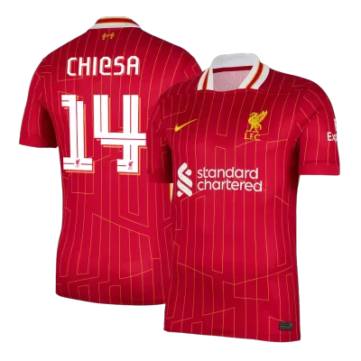 CHIESA #14 Liverpool Jersey 2024/25 Home - UCL - ijersey