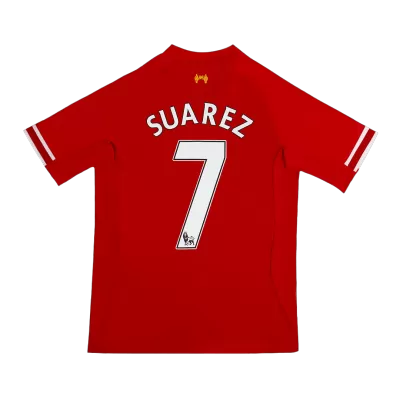 SUAREZ #7 Liverpool Jersey 2013/14 Home Retro - ijersey