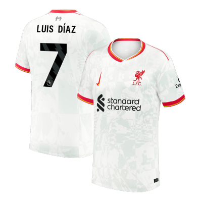 LUIS DÍAZ #7 Liverpool Jersey 2024/25 Third Away - ijersey