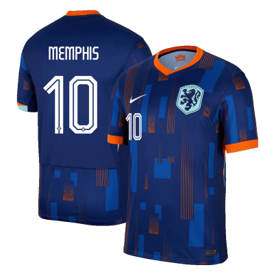 MEMPHIS #10 Netherlands Jersey EURO 2024 Away - ijersey