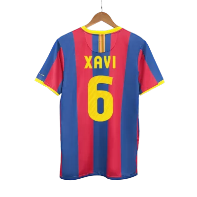 XAVI #6 Barcelona Jersey 2010/11 Home Retro - ijersey