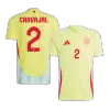 CARVAJAL #2 Spain Jersey EURO 2024 Away - ijersey