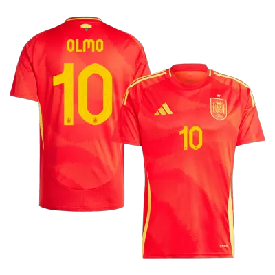 OLMO #10 Spain Jersey EURO 2024 Home - ijersey