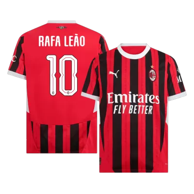 RAFA LEÃO #10 AC Milan Jersey 2024/25 Home - UCL - ijersey