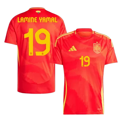 LAMINE YAMAL #19 Spain Jersey EURO 2024 Home - ijersey