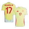 WILLIAMS JR. #17 Spain Jersey EURO 2024 Away - ijersey