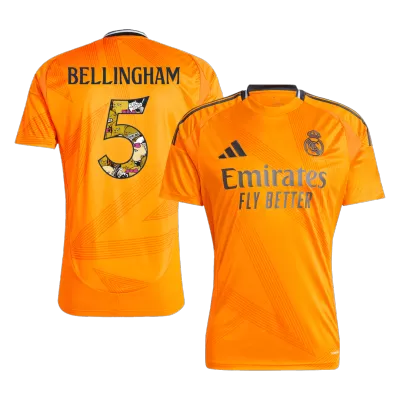 BELLINGHAM #5 Real Madrid Jersey 2024/25 Away - Bear Champ Font - ijersey