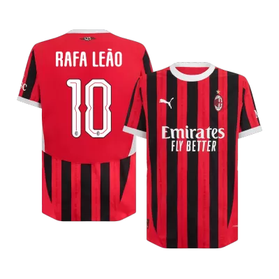 RAFA LEÃO #10 AC Milan Jersey 2024/25 Authentic Home - UCL - ijersey