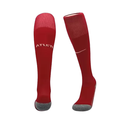 Kid's Atletico Madrid Home Soccer Socks 2024/25 - ijersey