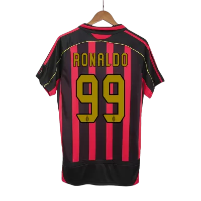 RONALDO #99 AC Milan Jersey 2006/07 Home Retro - ijersey