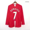 RONALDO #7 Manchester United Jersey 2007/08 Home Retro - Long Sleeve - ijersey