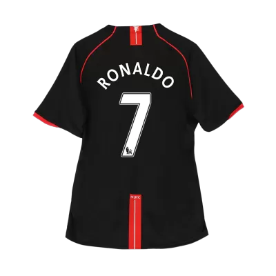 RONALDO #7 Manchester United Jersey 2007/08 Away Retro - ijersey