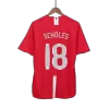 SCHOLES #18 Manchester United Jersey 2007/08 Home Retro - UCL Final - ijersey