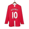 ROONEY #10 Manchester United Jersey 2007/08 Home Retro - Long Sleeve - ijersey