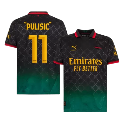 "PULISIC" #11 AC Milan Jersey 2024/25 Fourth Away - ijersey