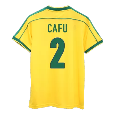 CAFU #2 Brazil Jersey 1998 Home Retro - ijersey