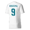 BENZEMA #9 Real Madrid Jersey 2017/18 Home Retro - ijersey