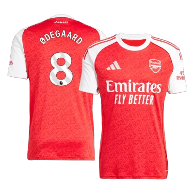ØDEGAARD #8 Arsenal Jersey 2025/26 Home - ijersey